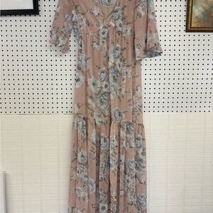 Lovestitch Blush Floral Maxi Dress | spring pictures | Loverly Grey inspired